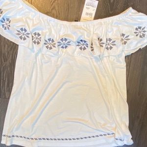 Off the shoulder top